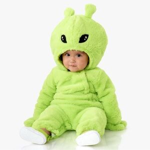 Pottery Barn kids Green Alien